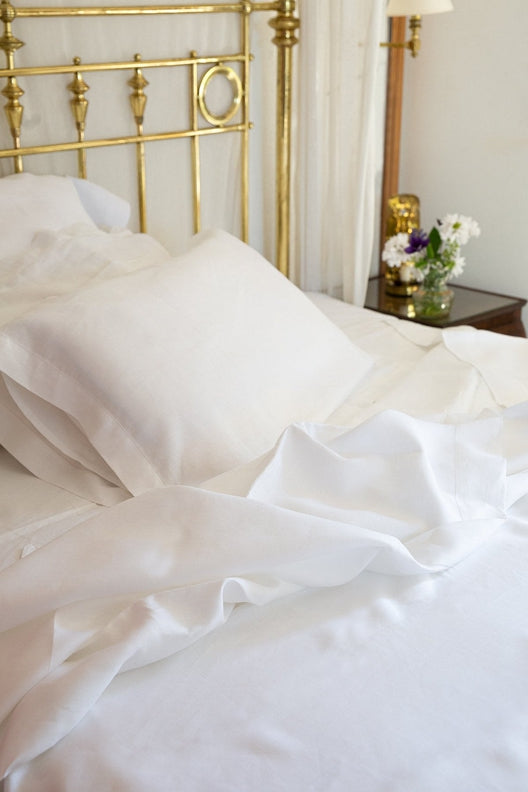 Irish Bed Linen Pillowcases-Linens & Bedding-STABLE of Ireland