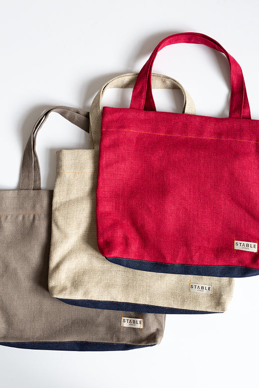 Natural Linen Carry All Bag-Shopping Totes-STABLE of Ireland