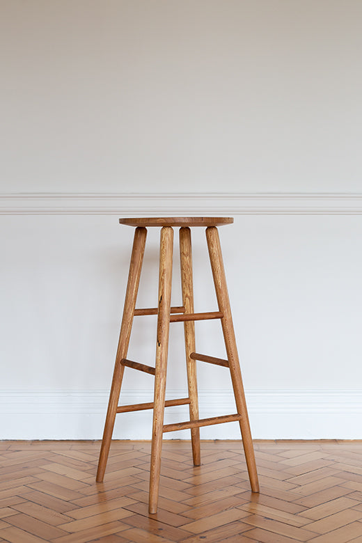 The STABLE Wooden High Stool-Furniture-STABLE of Ireland