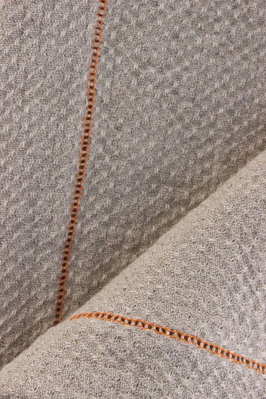 Natural Huck Linen Bath towel-Bath Towels & Washcloths-STABLE of Ireland