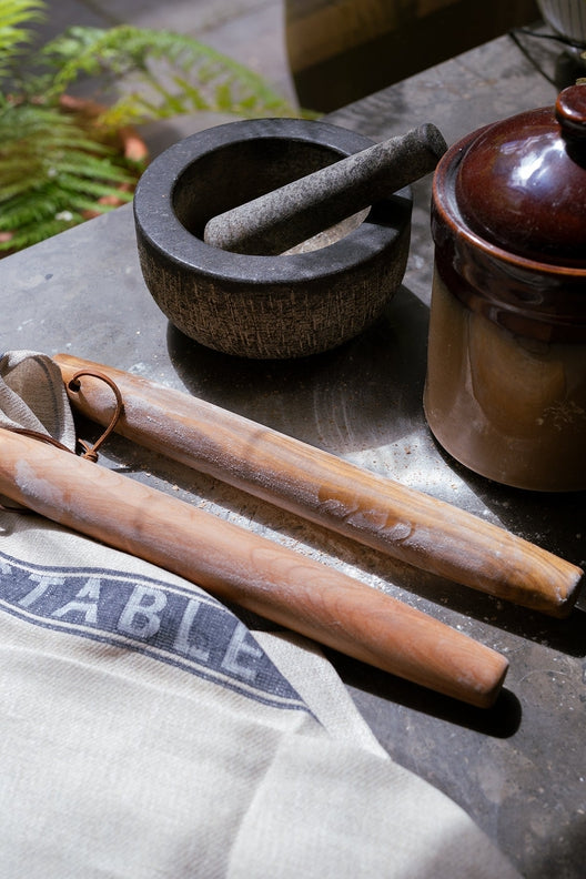The STABLE Hand-turned Wooden Rolling Pin-Kitchen & Dining-STABLE of Ireland