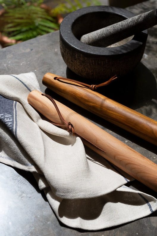 The STABLE Hand-turned Wooden Rolling Pin-Kitchen & Dining-STABLE of Ireland