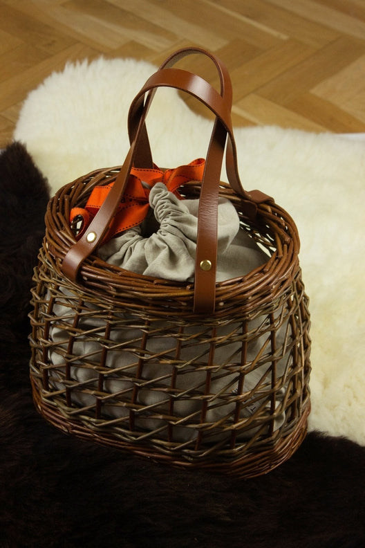 The STABLE Willow Basket-Handbags, Wallets & Cases-STABLE of Ireland